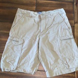 Mens Nike Cargo Shorts, Khaki, size 30